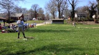 preview picture of video 'Saint Louis Brown Stockings vs Belleville Stags at Hough Park 2015-04-04'