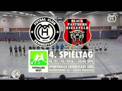 MCH Futsal Club Sennestadt vs. Black Panthers Bielefeld (Futsalliga West 2016/17 - 4. Spieltag)