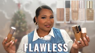 FULL COVERAGE Foundations PERFECT for Texture and Large Pores | Swatches + Try-On!