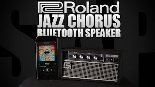 Video thumbnail for Roland JC-01 Bluetooth Jazz Chorus Audio Speaker Demo Review by Sound Affects