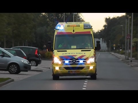 [Compilatie] A1 Ambulance`s in Purmerend [Regio 13]