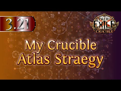 My Current Atlas Passive Strategy for Challenges & Loot | Path of Exile 3.21 Crucible