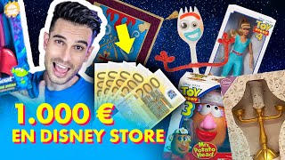 Gasto 1.000 EUROS en DISNEY STORE 😱 HAUL Toy Story, Aladdin, Dumbo y más