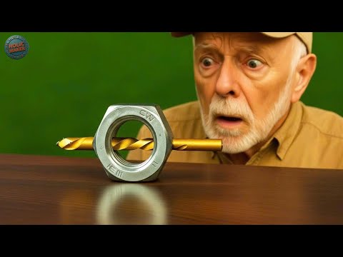 99 Sharpening method from another planet! Drill bit like razor sharp in 2 minutes with this DIY tool