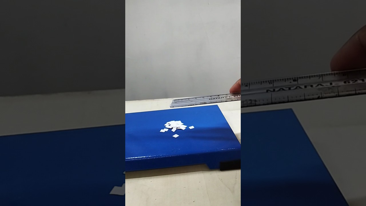 Electrostatic experiment #shorts #diy  #lifehack