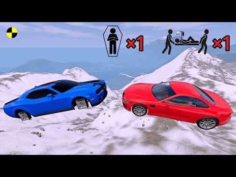 Realistic High-Speed Car Crashes in BeamNG.drive #109 | Ultra Detailed Crash Compilation