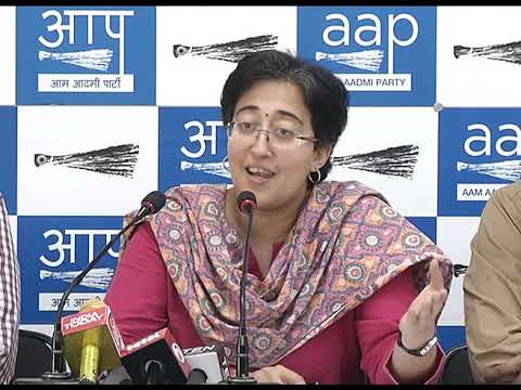 Senior AAP Leader Atishi Briefed Media on Modi Govt Conspiracy Against Satyendar Jain