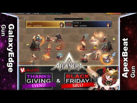 Titan 26/11/2017 AM - GalaxyEdge vs ApexBeat - Atlantica Online