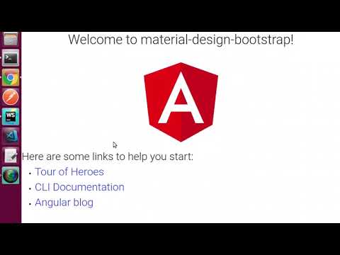 Getting Started With Material Design For Bootstrap (Angular)