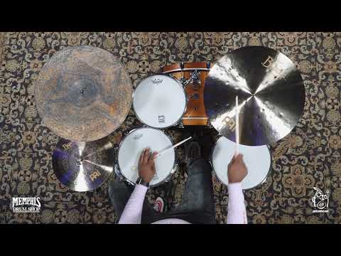 Meinl 22" Byzance Jazz Thin Ride Cymbal - 2247g (B22JTR-1012522G)