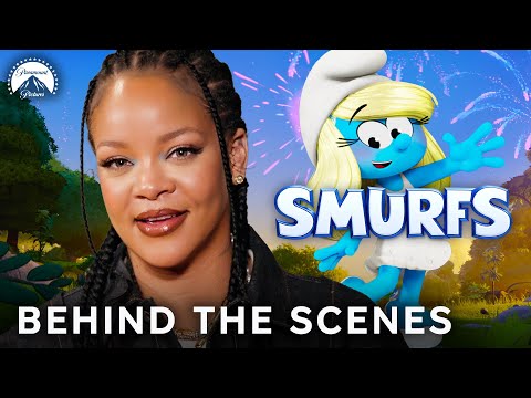 Thumbnail for video: Behind the Scenes of Becoming the Smurfs Thumbnail for video: Behind the Scenes of Becoming the Smurfs