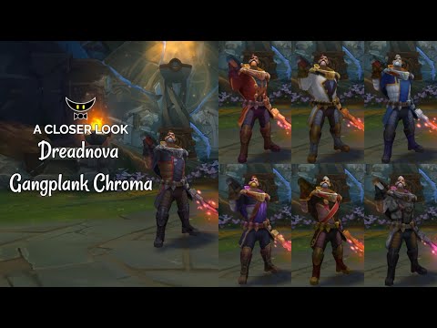 Dreadnova Gangplank Chromas