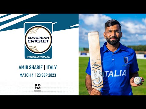 POTM: A.Sharif - ITA vs FIN | Highlights | ECI Italy, Rome | 23 Sep 2023 | ECI23.136