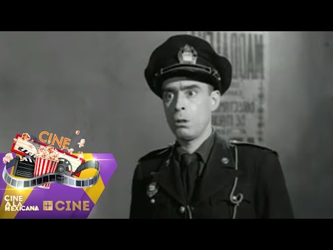 Película "Policías y Ladrones" con Adalberto Martínez "Resortes", Arturo Martínez | Cine Mexicano