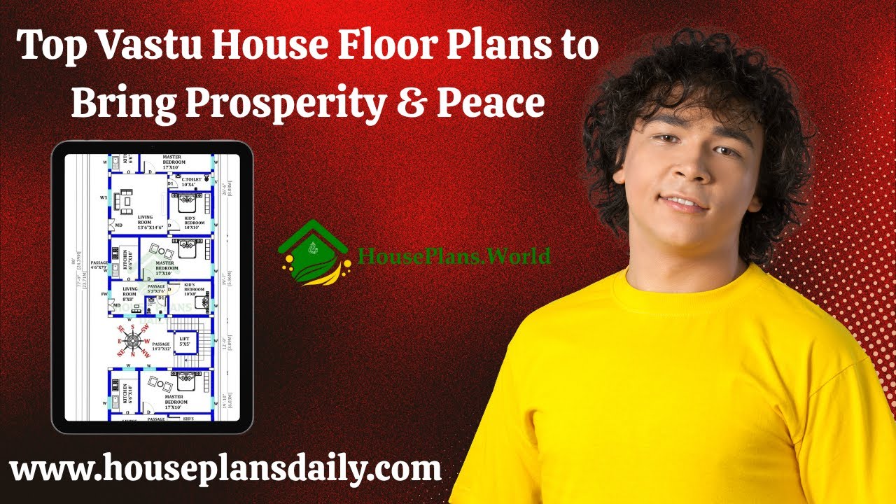 Top Vastu House Floor Plans to Bring Prosperity & Peace