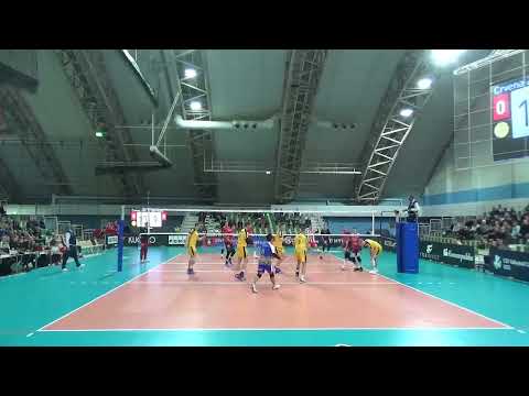 David Kisiel Volleyball: CEV CUP Savo Volley vs. Crvena Zvezda BEOGRAD