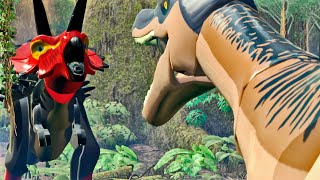 Ultimassauro VS Baryonyx no LEGO Jurassic World