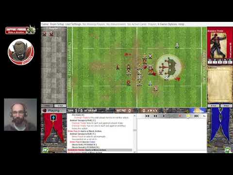 Fumbbl Blood Bowl 2020 Recap 001 - Vamps v Tomb Kings