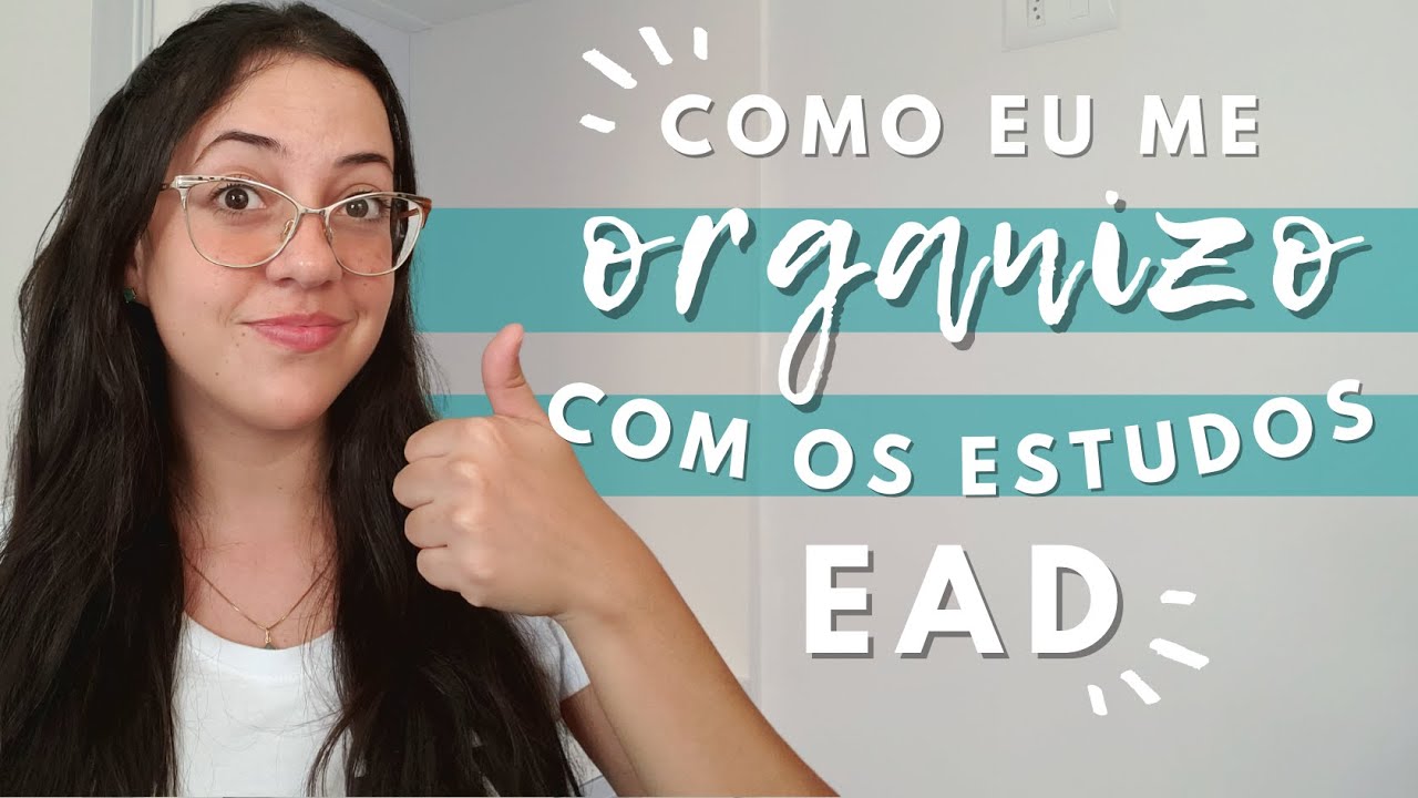 COMO SE ORGANIZAR PARA AS AULAS EAD 2022 | Como eu me organizei para as aulas da faculdade ead 2022