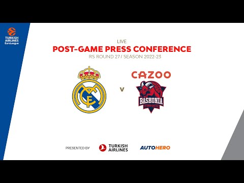 Post-game Press Conference | Real Madrid  -  Cazoo Baskonia