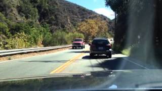 preview picture of video 'Time Lapse driving south on Topanga Canyon- from Topanga Village south to PCH'