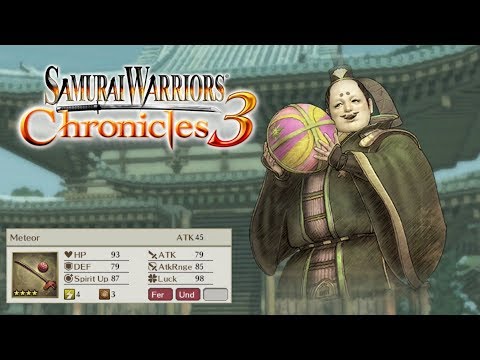 Yoshimoto Imagawa - Rare Weapon | Samurai Warriors Chronicles 3