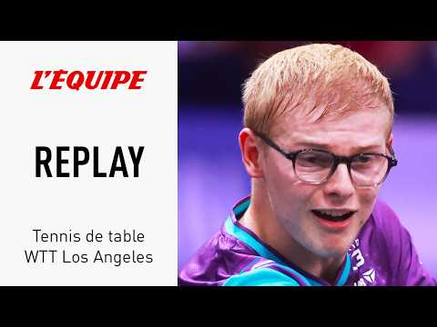 Tennis de table - Le replay du match entre Félix Lebrun et Joao Geraldo au WTT de Los Angeles