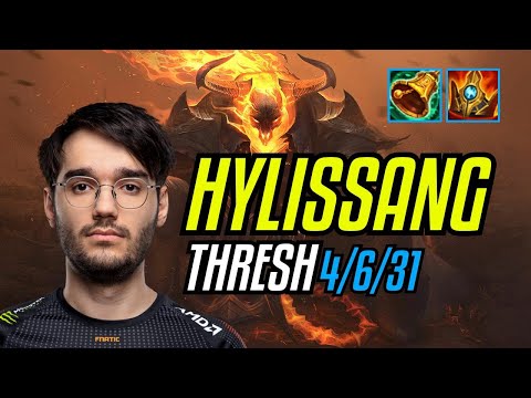 HYLISSANG - THRESH vs NAUTILUS SUPPORT - EUW MASTER - PATCH 11.8