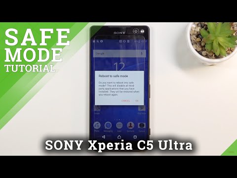 How to Enable Safe Mode in SONY Xperia C5 Ultra – Verify Issues with Installed Apps
