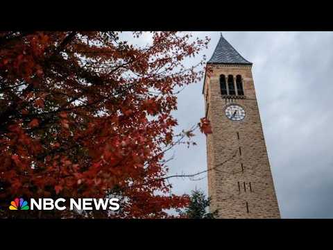 Former Cornell student alleging sexual assault addressed faculty senate in letter