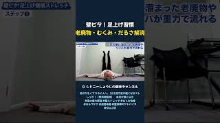 壁ピタ！足上げ習慣 老廃物・むくみ・だるさ解消