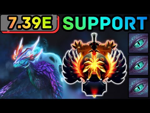 🔥 BASIC BUT EFFECTIVE — WINTER WYVERN HARD SUPPORT⚡ DOTA 2 GAMEPLAY 🔥