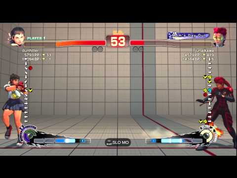 dunhiller [Sakura] vs. junaikawa [C. Viper] - PS3 SSF4 Arcade Edition