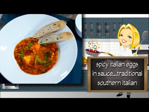Spicy Italian Eggs in Sauce | Traditional Southern Italian | Uova Piccante in Purgatorio