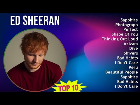 Ed Sheeran 2025 MIX Playlist - Sapphire, Photograph, Perfect, Shape Of You