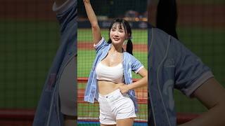 得点シーンで躍動する小珍奶  ( しゃおじぇんない ）#dragonbeauties #台湾チア  天母棒球場 2024/8/30【台湾チアTV】