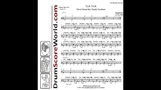 Drum Score - Dave Grusin - Tick Tock (Preview)