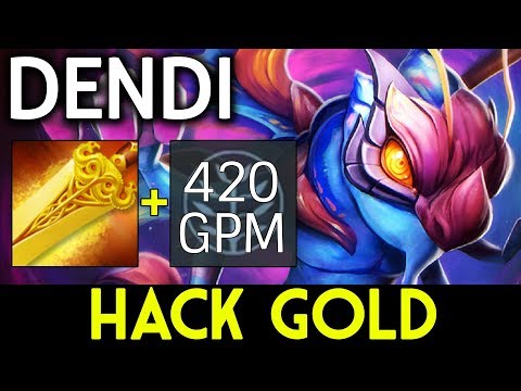 Dendi Dota 2 [Puck] Farm like Hack Gold with Radiance