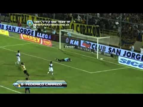 Gol de Carrizo Central 2   Gimnasia 1 Fecha 3 Torneo Final 2014 Fútbol Para Todos