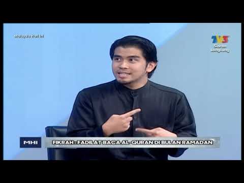 21-05-2019 Dr. Kamilin Jamilin: Fadilat Membaca Al-Quran Di Bulan Ramadhan