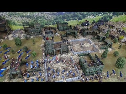 Warhammer 40K Battle Report Eldar Craftworlds vs Space Marines 2000