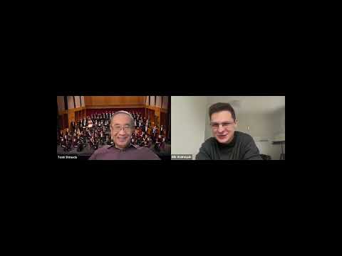 Toshi discusses Mozart's Oboe Concerto with Erik Andrusyak