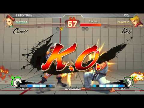 EX-Factor 1.2 (SSFIV:AE 2012) - EG|Ricky Ortiz (Cammy) vs. JSze (Ken)