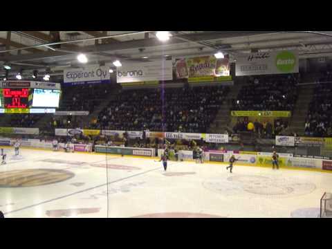 Kalpan sisääntulo Kuopion jäähallilla 20.1.2012