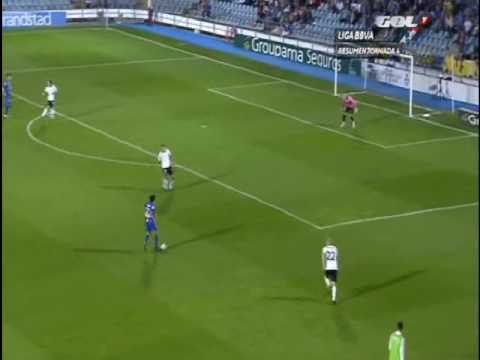 Getafe - Valencia (Liga BBVA 2009/2010: Resumenes 4ª Jornada)