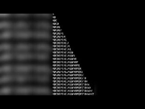 Python Code To Print Increasing Alphabet Pattern Coding Python Pattern