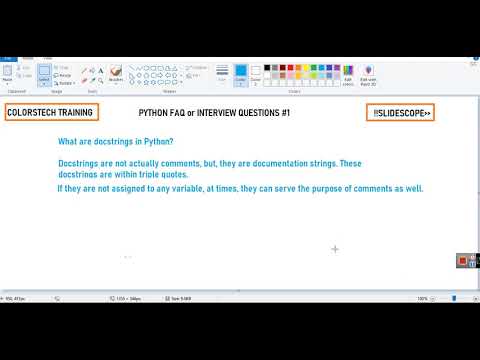 What Are Docstrings In Python Python Interview Questions 1