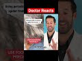 ER Doctor REACTS to Spider in Ear
