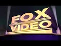 Fox Video 1993 Remake By SB2015