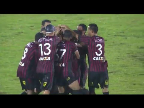 Gols - Rio Branco 1x2 Atlético-PR – Campeonato Paranaense – 10/02/2016 - HD